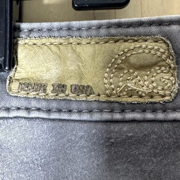 Adriano Goldshmied The Edie Mid Rise Skinny Straight Jeans Gray Size 31 - Picture 7 of 11